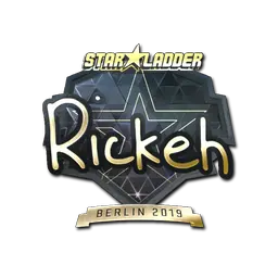 Sticker | Rickeh (Gold) | Berlin 2019