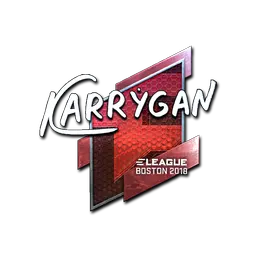 Sticker | karrigan (Foil) | Boston 2018