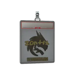 Sticker Slab | zont1x (Gold) | Copenhagen 2024