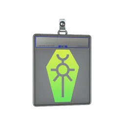 Sticker Slab | Necron Ankh