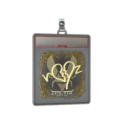 Sticker Slab | ropz (Gold) | Austin 2025