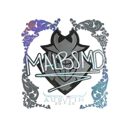 Sticker | malbsMd (Holo) | Austin 2025