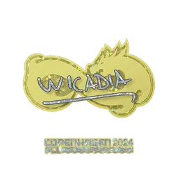 Sticker | Wicadia (Glitter) | Copenhagen 2024