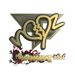 Sticker | ropz (Gold) | Shanghai 2024