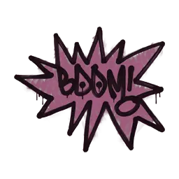 Sealed Graffiti | BOOM (Princess Pink)
