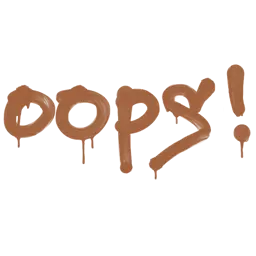 Sealed Graffiti | Oops (Tiger Orange)
