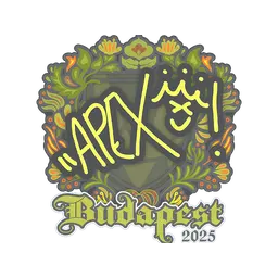 Sticker | apEX | Budapest 2025