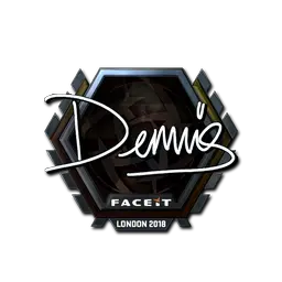 Sticker | dennis (Foil) | London 2018
