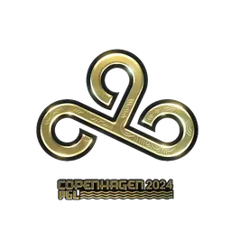 Sticker | Cloud9 (Gold) | Copenhagen 2024