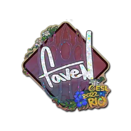 Sticker | faveN (Glitter) | Rio 2022