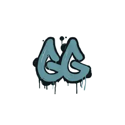 Sealed Graffiti | GGEZ (Wire Blue)