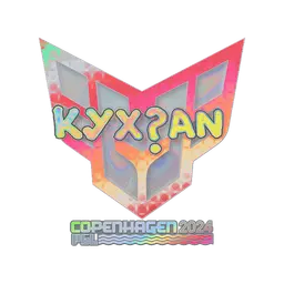 Sticker | kyxsan (Holo) | Copenhagen 2024