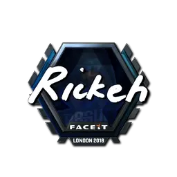 Sticker | Rickeh (Foil) | London 2018