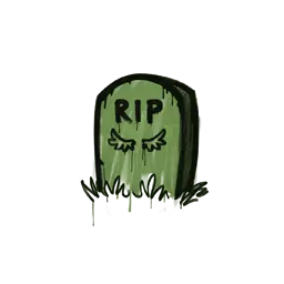 Sealed Graffiti | Tombstone (Battle Green)