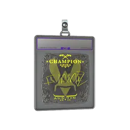 Sticker Slab | FlameZ (Foil, Champion) | Austin 2025