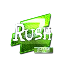 Sticker | RUSH (Foil) | Atlanta 2017