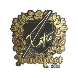 Sticker | XotiC (Gold) | Budapest 2025
