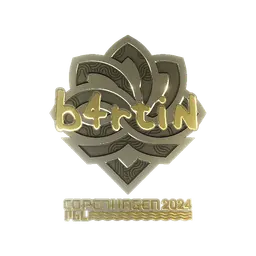 Sticker | b4rtiN (Gold) | Copenhagen 2024