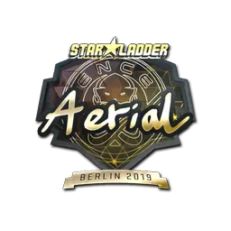 Sticker | Aerial (Gold) | Berlin 2019