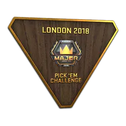 Bronze London 2018 Pick'Em Trophy