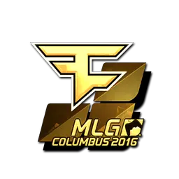 Sticker | FaZe Clan (Gold) | MLG Columbus 2016