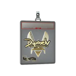 Sticker Slab | dupreeh (Gold) | Paris 2023