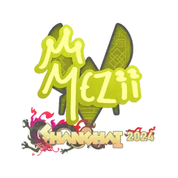 Sticker | mezii | Shanghai 2024