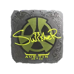 Sticker | Swisher (Foil) | Austin 2025