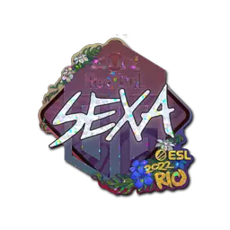 Sticker | nexa (Glitter) | Rio 2022