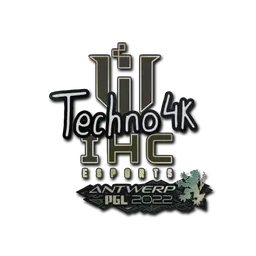 Sticker | Techno4K | Antwerp 2022