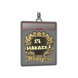 Sticker Slab | makazze (Gold) | Budapest 2025