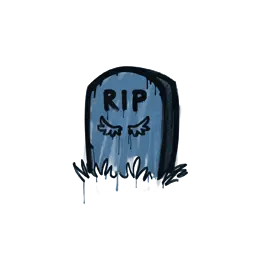 Sealed Graffiti | Tombstone (Monarch Blue)