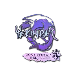Sticker | YEKINDAR (Holo) | Antwerp 2022