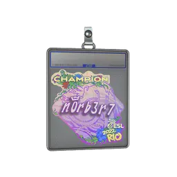 Sticker Slab | n0rb3r7 (Champion) | Rio 2022