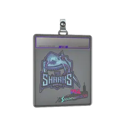 Sticker Slab | Sharks Esports (Holo) | Stockholm 2021