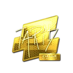 Sticker | tarik (Gold) | Atlanta 2017