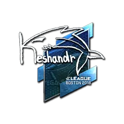 Sticker | keshandr (Foil) | Boston 2018