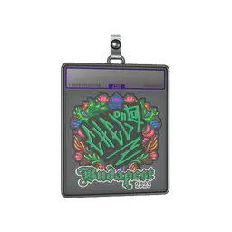 Sticker Slab | chelo (Embroidered) | Budapest 2025