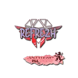 Sticker | refrezh (Holo) | Antwerp 2022