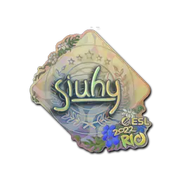 Sticker | siuhy (Holo) | Rio 2022