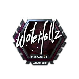Sticker | waterfaLLZ (Foil) | London 2018