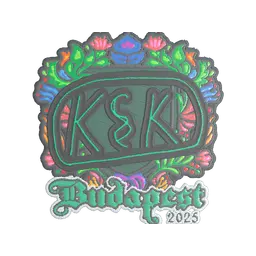 Sticker | kyousuke (Embroidered) | Budapest 2025