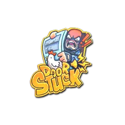Sticker | Door Stuck (Foil)