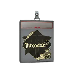 Sticker Slab | nicoodoz (Gold) | Rio 2022