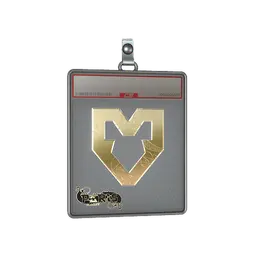 Sticker Slab | MOUZ (Gold) | Paris 2023