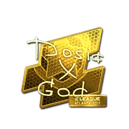Sticker | Dosia (Gold) | Atlanta 2017