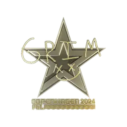 Sticker | Grim (Gold) | Copenhagen 2024