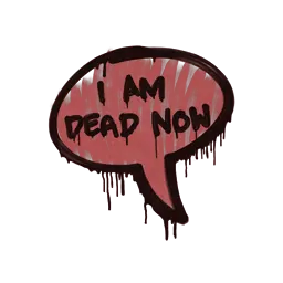 Sealed Graffiti | Dead Now (Blood Red)