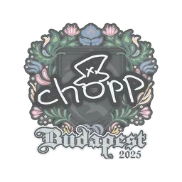 Sticker | chopper | Budapest 2025