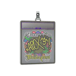 Sticker Slab | apEX (Embroidered, Champion) | Budapest 2025